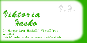 viktoria hasko business card